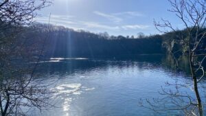 Stoney Cove on a sunny February afternoon.