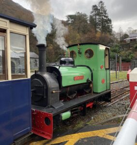 Does your dive site come with a steam train?