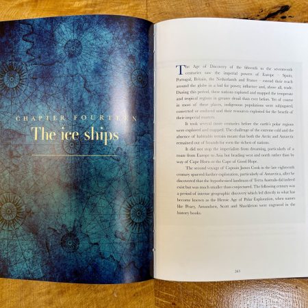 Beautiful layout inside the book
